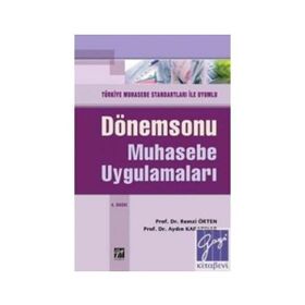 DÖNEMSONU MUHASEBE UYGULAMALARI - REMZI ÖRTEN; AYDIN KARAPINAR