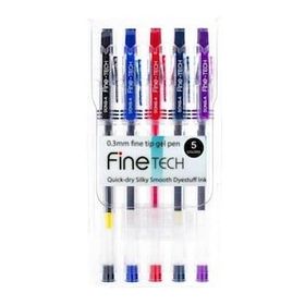 Dong-A Fine Tech 0.3 mm 5 Renk Jel Kalem