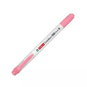 Dong-A Twinliner Soft No:12 Mercan Pembe Fırçalı Fosforlu Kalem