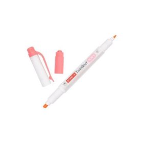 Dong-A Twinliner Soft No:12 Mercan Pembe Fırçalı Fosforlu Kalem