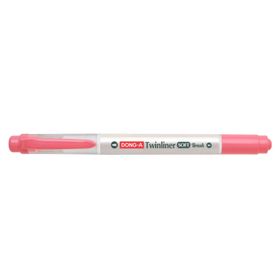 Dong-A Twinliner Soft No:12 Mercan Pembe Fırçalı Fosforlu Kalem