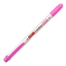 Dong-A Twinliner Soft Pembe No:16 Fosforlu Kalem