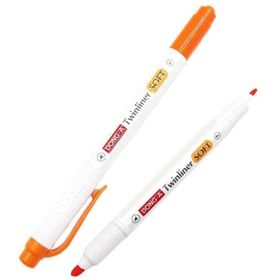 Dong-A Twinliner Soft Turuncu Fosforlu Kalem