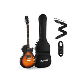 Donner DLP-124S LP Sunburst Elektro Gitar Paketi