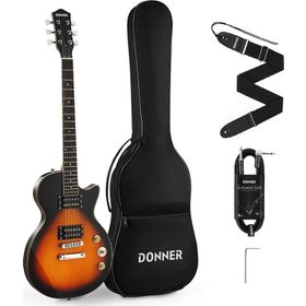 Donner DLP-124S LP Sunburst Elektro Gitar Paketi