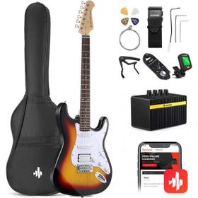 Donner DST-100S ST Sunburst Elektro Gitar Seti