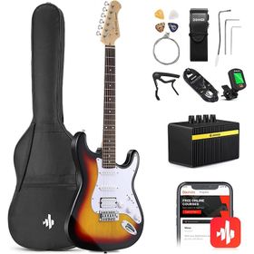 Donner DST-100S ST Sunburst Elektro Gitar Seti