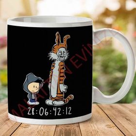 Donnie And Frank Calvin And Hobbs Darko Rabbit Baskılı Kupa