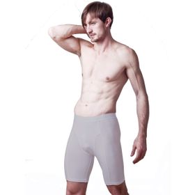 Dono 1150 Gri Likralı Erkek Uzun Boxer