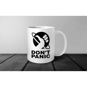 Dont Panic Baskılı Kupa