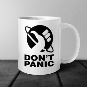 Dont Panic Baskılı Kupa