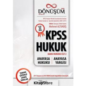 Dönüşüm - Anayasa Hukuku - Anayasa Yargısı - Mehmet Altundiş