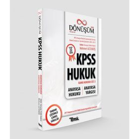 Dönüşüm - Anayasa Hukuku - Anayasa Yargısı - Mehmet Altundiş