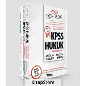 Dönüşüm Kpss Hukuk Cilt II Kamu Hukuku Çalışma Kitabı