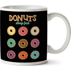 Donuts Always Fresh Baskılı Kupa