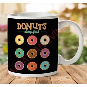 Donuts Always Fresh Baskılı Kupa