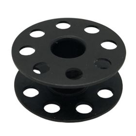 Donwei 270010(2HB) Düz Makine Metal Siyah Tırnaksız Masura