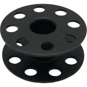 Donwei 270010(2HB) Düz Makine Metal Siyah Tırnaksız Masura