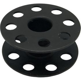 Donwei 270010(2HB) Düz Makine Metal Siyah Tırnaksız Masura