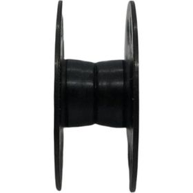 Donwei 270010(2HB) Düz Makine Metal Siyah Tırnaksız Masura