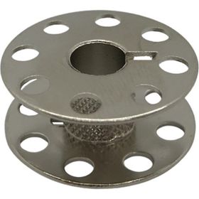 Donwei 270010QWS(3S) Düz Makine Metal Beyaz Tırnaklı-İçi Tırtıklı Masura