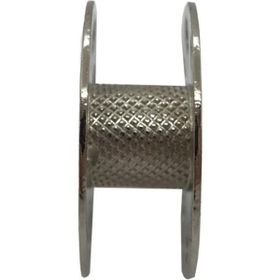 Donwei 270010QWS(3S) Düz Makine Metal Beyaz Tırnaklı-İçi Tırtıklı Masura