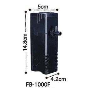 Dophin FB1000 Akvaryum İç Filtre