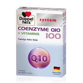 Doppelherz Coenzyme Q10 100 Vitamins 30 Kapsül