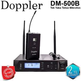 Doppler DM-500B Telsiz Kablosuz Yaka Mikrofonu