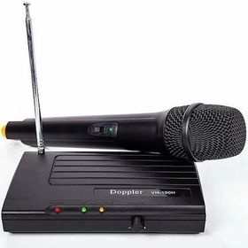 Doppler VH-100H Telsiz Kablosuz El Mikrofonu