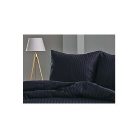 Doqu Home Artline Saten Siyah Çift Kişilik 200x220 cm Nevresim Takımı