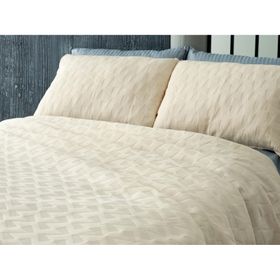 Doqu Home Arya Tek Kişilik Krem Yatak Örtüsü