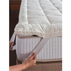 Doqu Home Beyaz 90 x 190 cm Pamuk Yatak Pedi