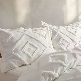 Doqu Home Bohera Tek Kişilik Ekru Yatak Örtüsü