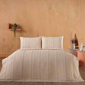 Doqu Home Calista Bej Çift Kişilik Pike Set