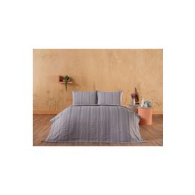 Doqu Home Calista Gri Çift Kişilik Pike Set