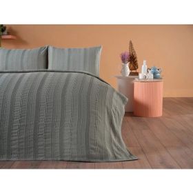 Doqu Home Calista Yeşil Tek Kişilik Pike Set