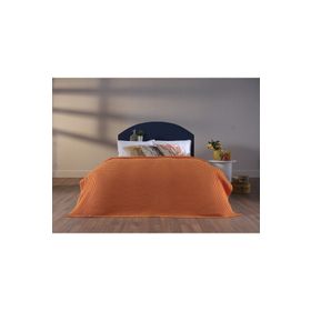 Doqu Home Clara Waffle Turuncu Çift Kişilik Pike Seti