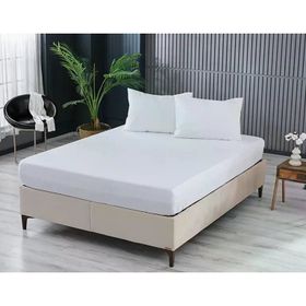 Doqu Home Colourful Fitted Tek Kişilik Beyaz Çarşaf