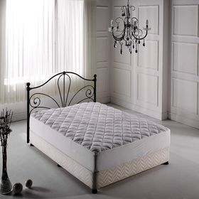 Doqu Home Comfyline Façalı 140x190 cm Sıvı Geçirmez Çift Kişilik Alez