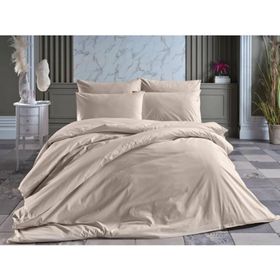 Doqu Home Dreamlife Bej Çift Kişilik Nevresim Takımı