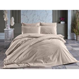 Doqu Home Dreamlife Bej Çift Kişilik Nevresim Takımı