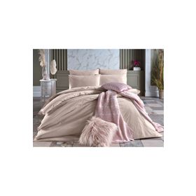 Doqu Home Dreamlife Bej Tek Kişilik Nevresim Takım