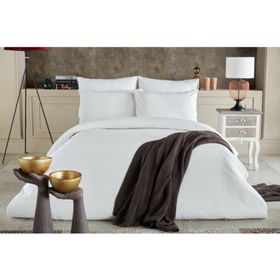 Doqu Home Dreamlife Beyaz Çift Kişilik Nevresim Takımı