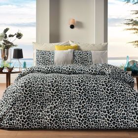 Doqu Home Festival Leopar Yeşil Tek Kişilik Nevresim Takımı