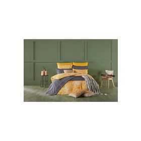 Doqu Home Festival Parma Sarı Çift Kişilik Nevresim Takımı