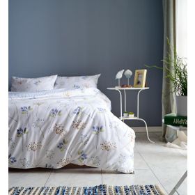 Doqu Home Flourish Easy Cotton Çift Kişilik Krem 200x220 cm Nevresim Takımı