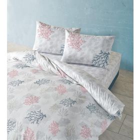 Doqu Home Marina Çift Kişilik Beyaz Nevresim Takımı
