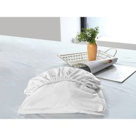 Doqu Home New Cotton Fitted Beyaz Tek Kişilik Çarşaf
