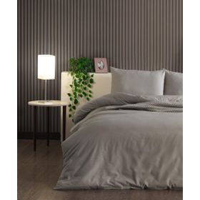 Doqu Home Pure Line Çift Kişilik Bej Nevresim Takımı